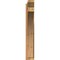 Ekena Millwork Thorton Slat Rough Sawn Outlooker, Western Red Cedar, 6"W x 28"D x 40"H OUT06X28X40THR06RWR - alternate 2